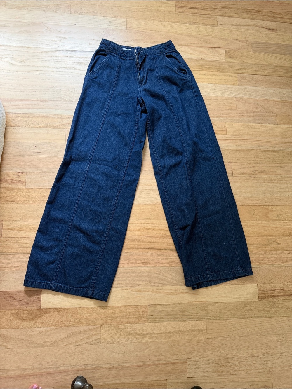 Zara denim trousers